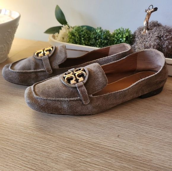 Tory Burch Suede Loafers- Miller - Picture 2 of 5